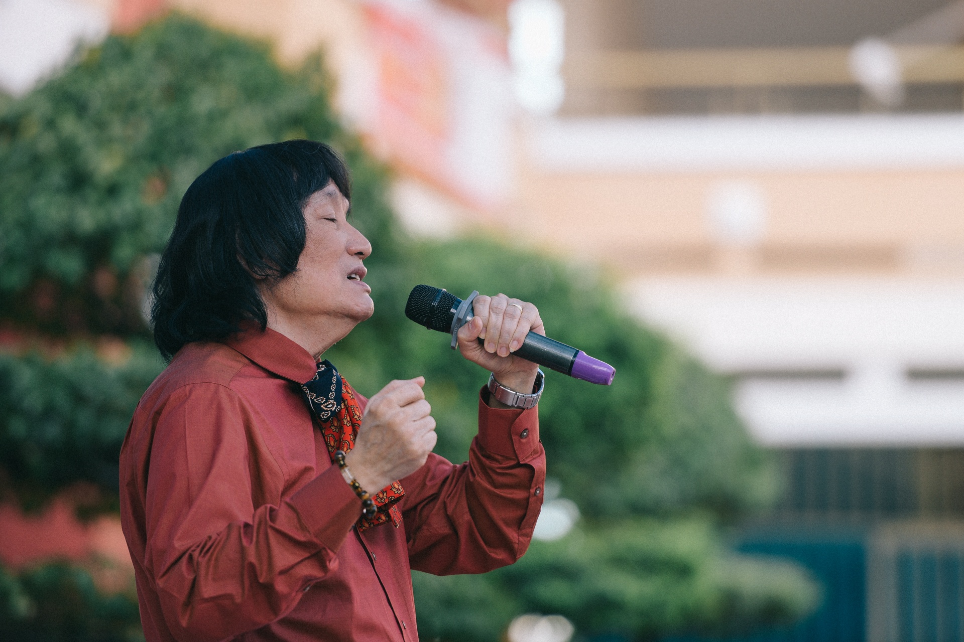 nghệ sĩ nhân dân Minh Vương hát cải lương ảnh 1 nghe si nhan dan Minh Vuong hat cai luong anh 1