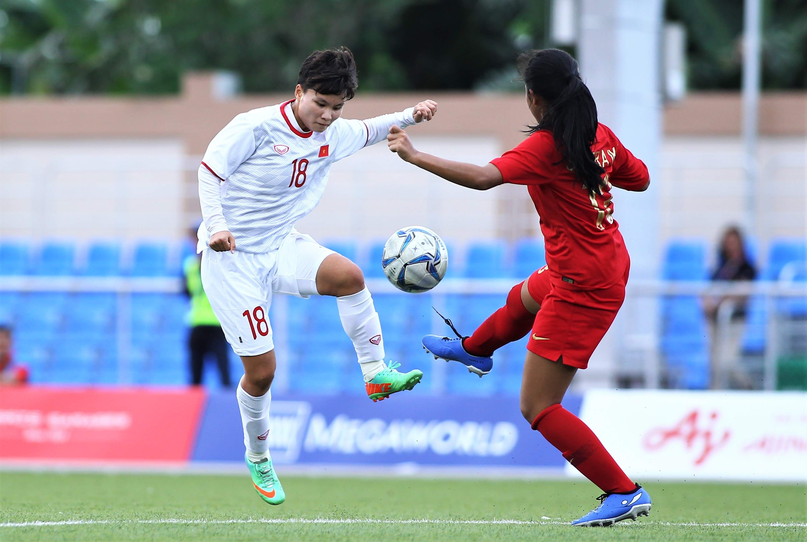 doi tuyen bong da nu Viet Nam vao chung ket anh 21