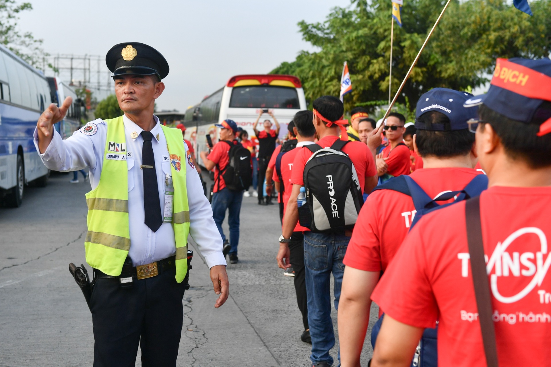 CDV Viet Nam tien ve san Rizal Memorial co vu cho U22 anh 3