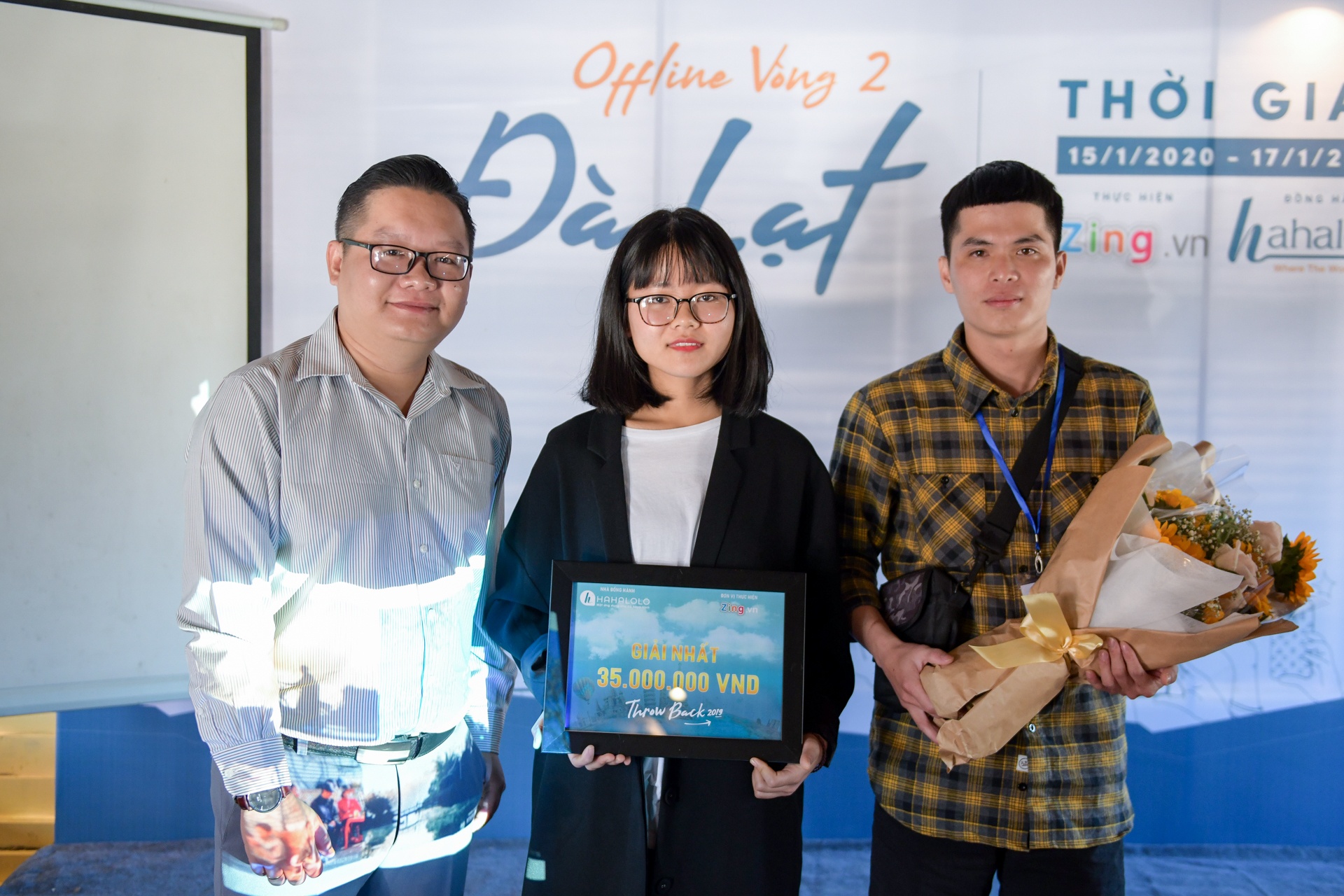 Lo dien chu nhan giai thuong 30 trieu dong cuoc thi 'Throw Back 2019' hinh anh