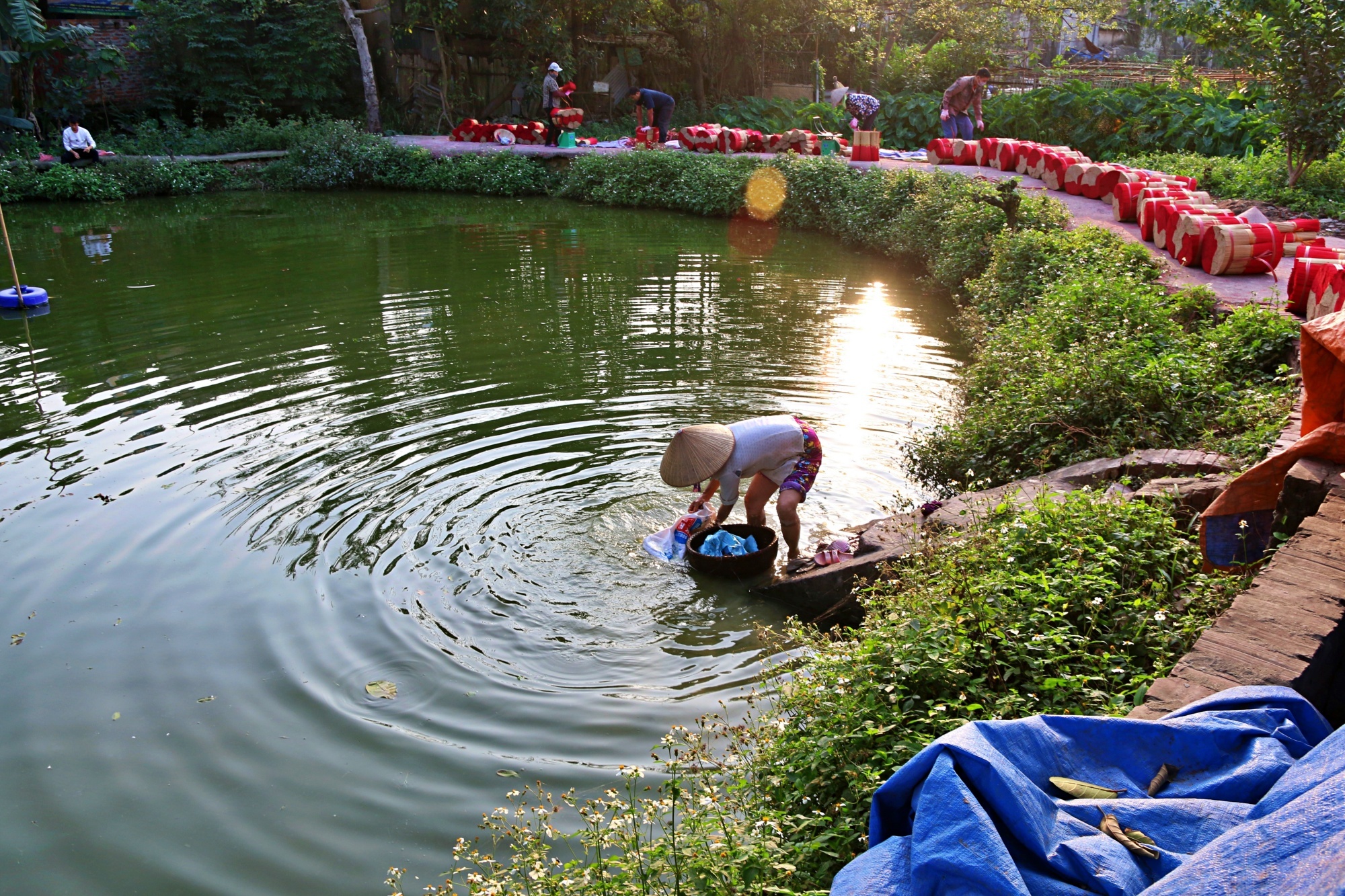 lang lam huong ngay tet anh 12