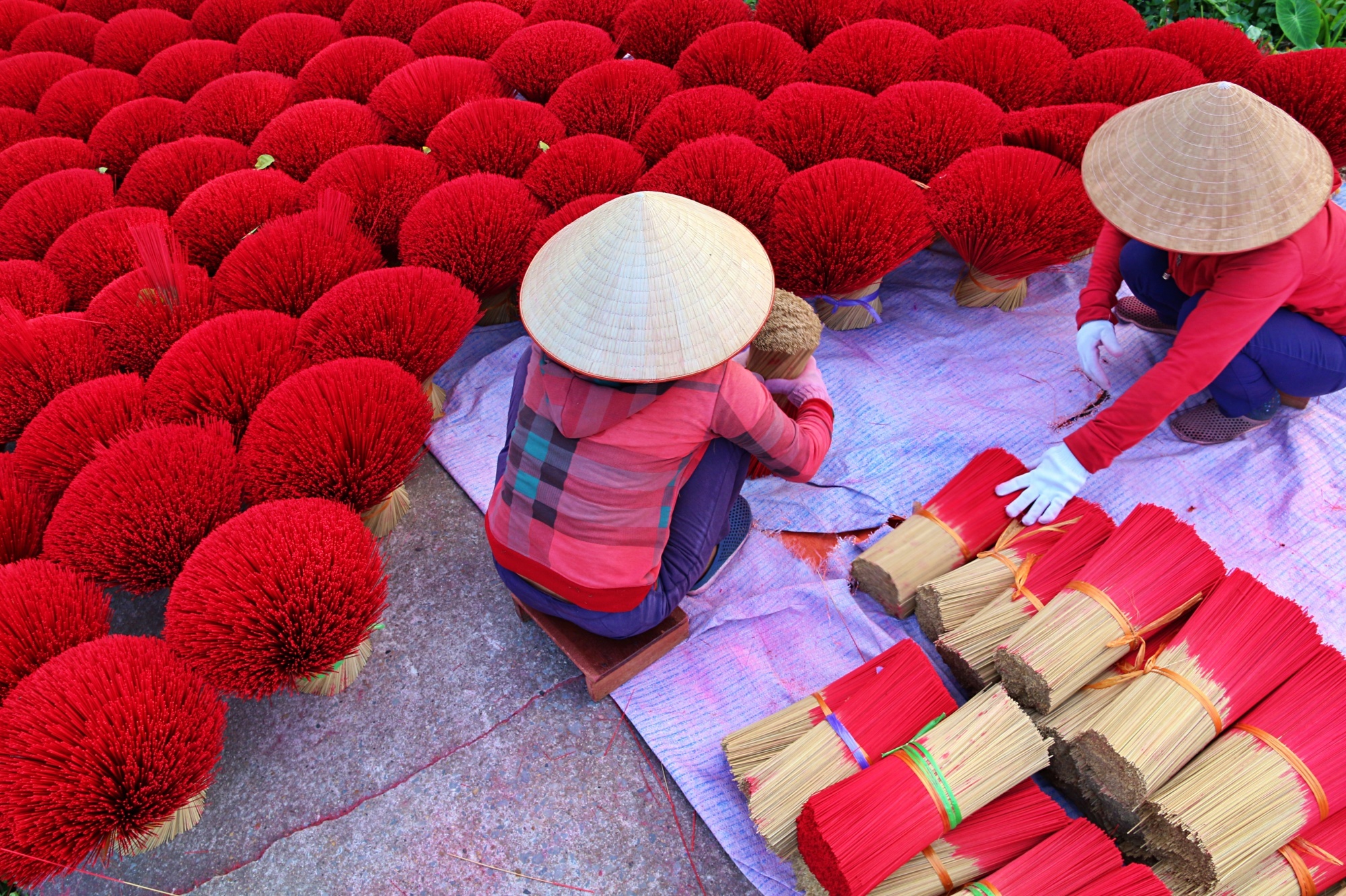 lang lam huong ngay tet anh 9