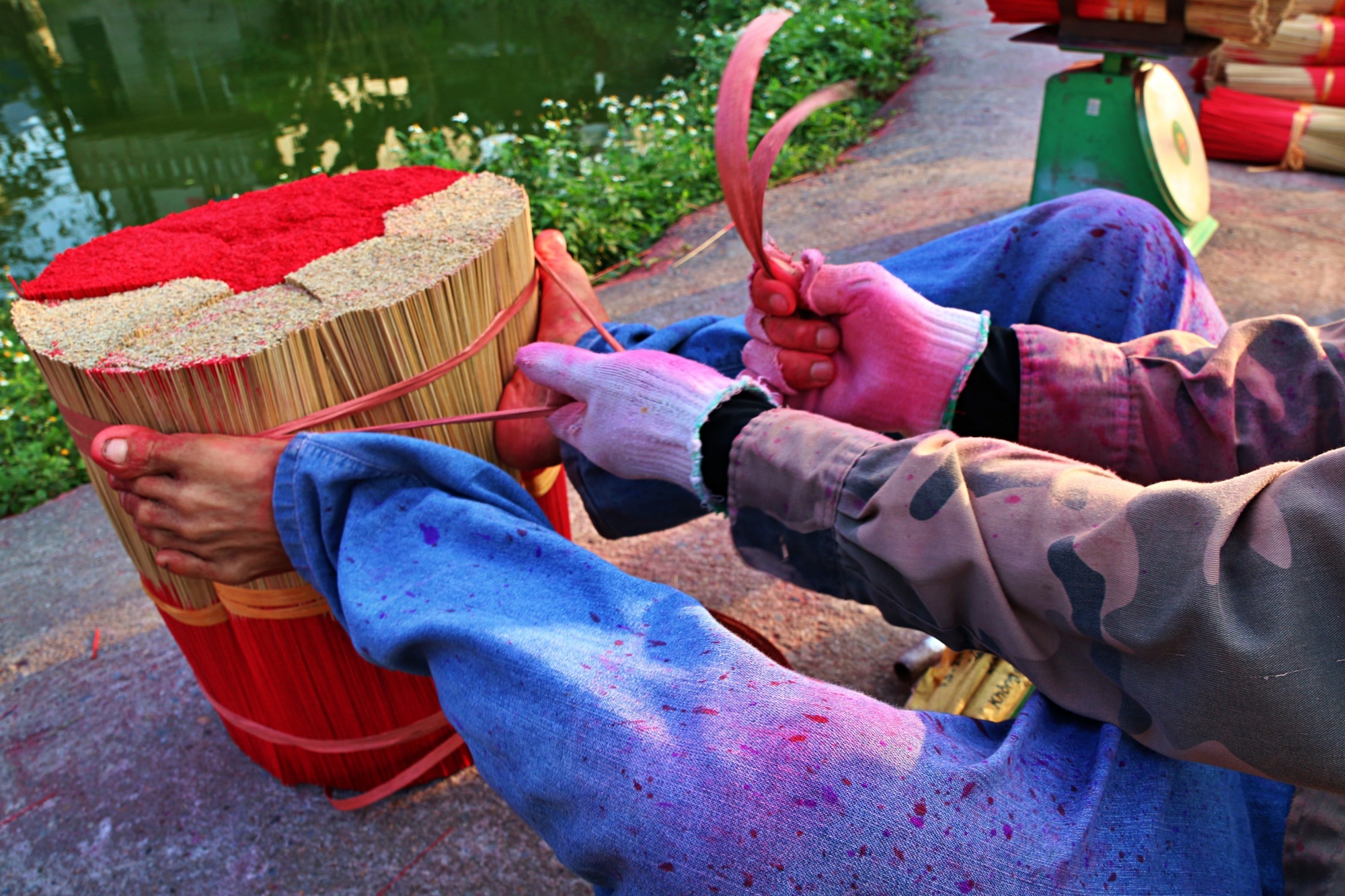 lang lam huong ngay tet anh 10