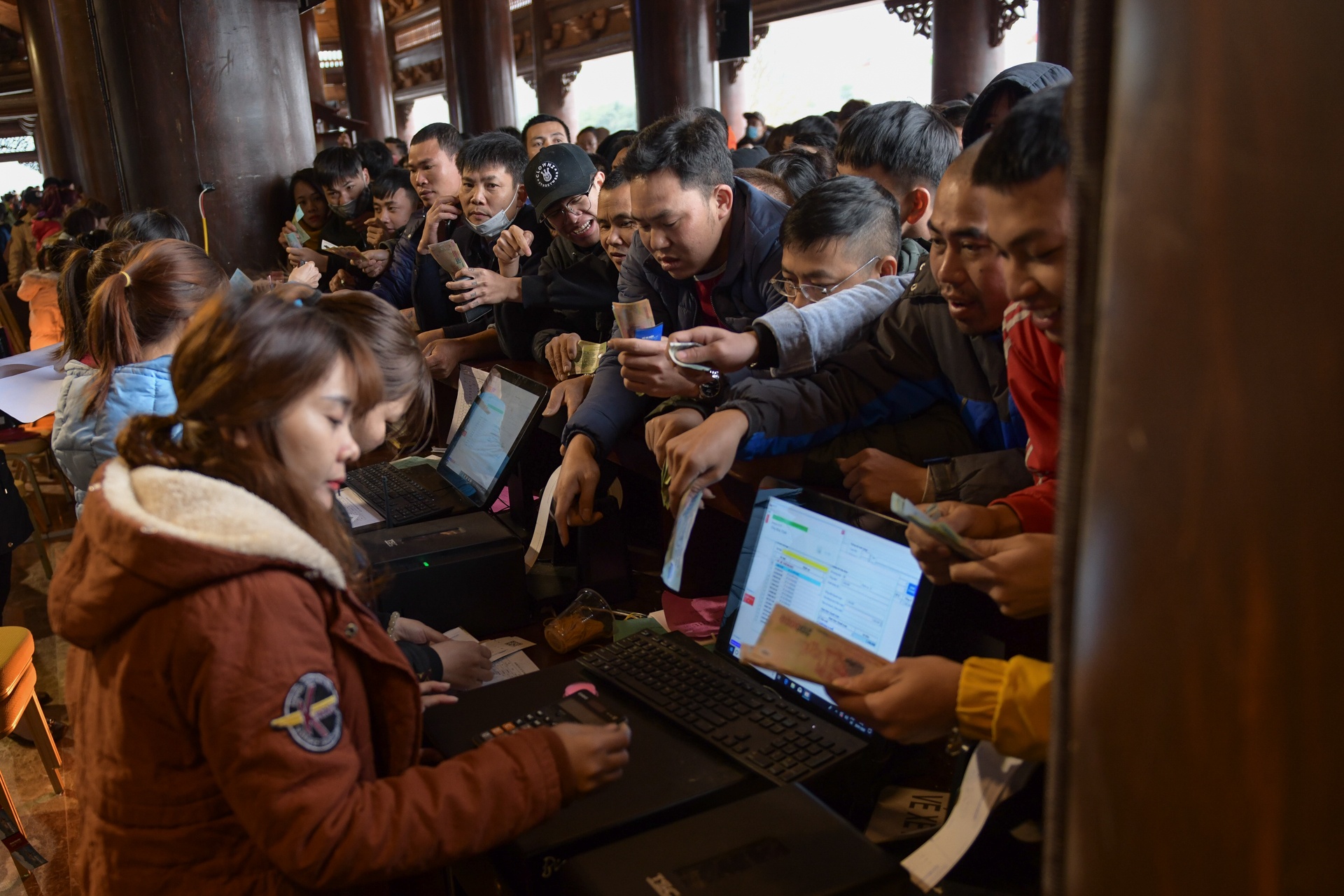 chen chuc mua ve o chua lon nhat the gioi anh 1