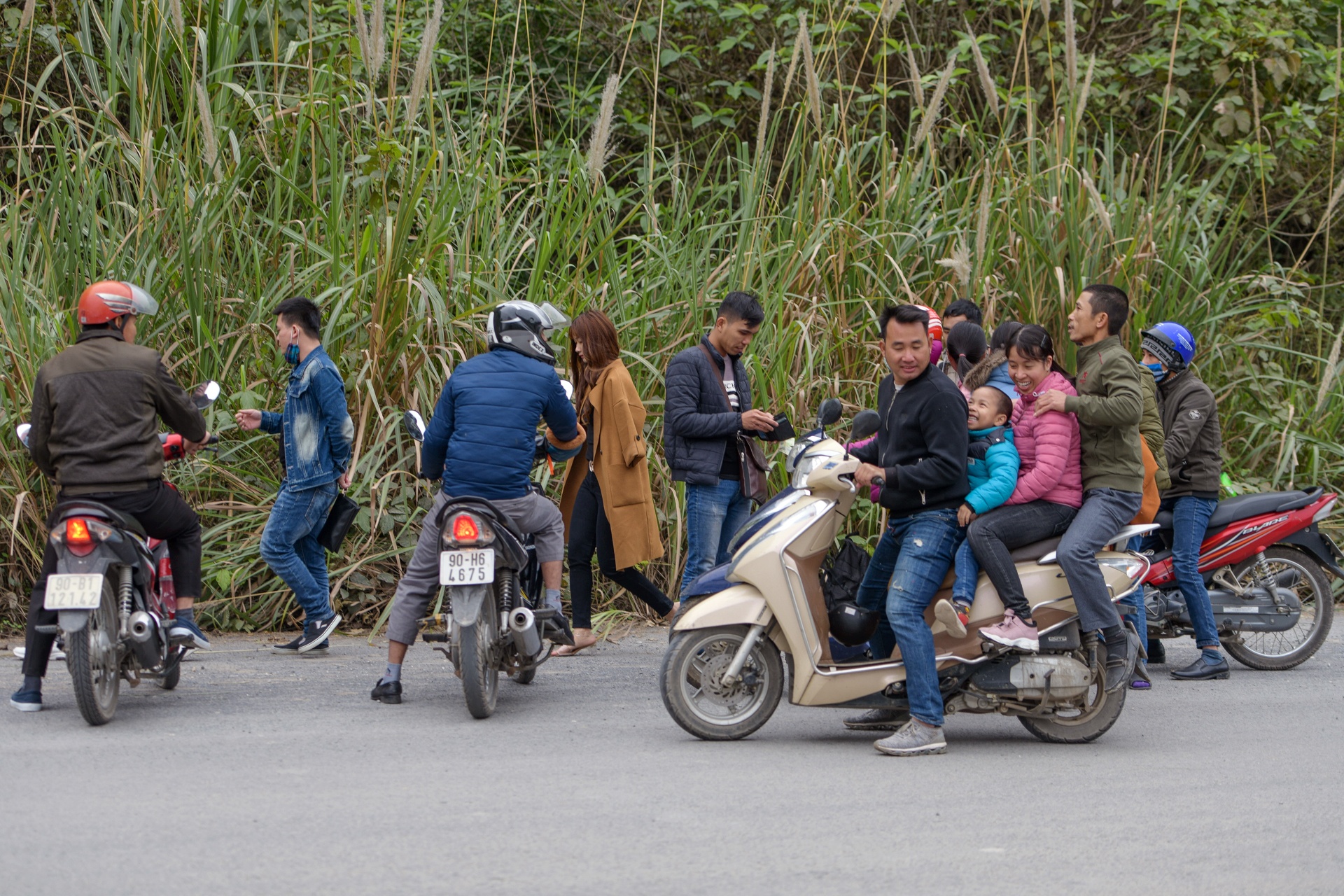 hinh anh phan cam o chua Tam Chuc anh 3