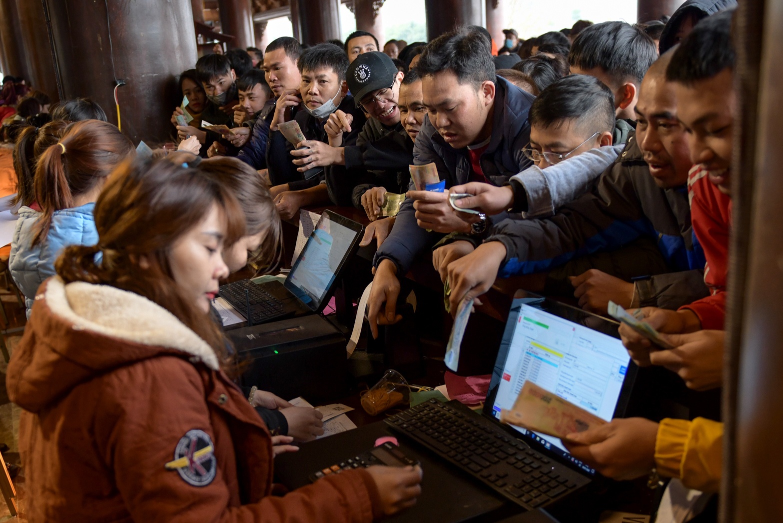 Canh tuong gay that vong tai chua Tam Chuc hinh anh