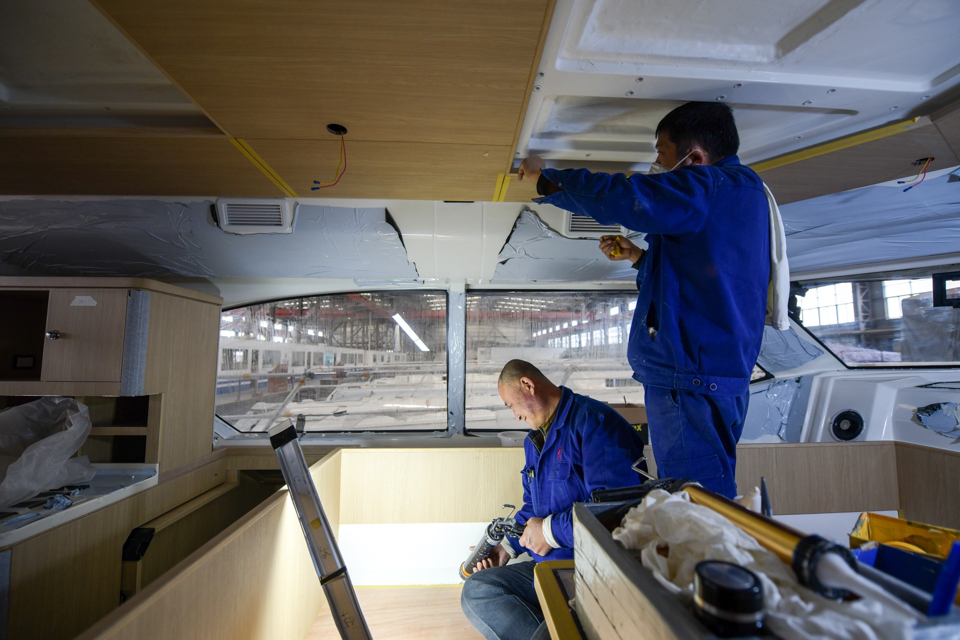 xuong dong tau o Trung Quoc anh 21