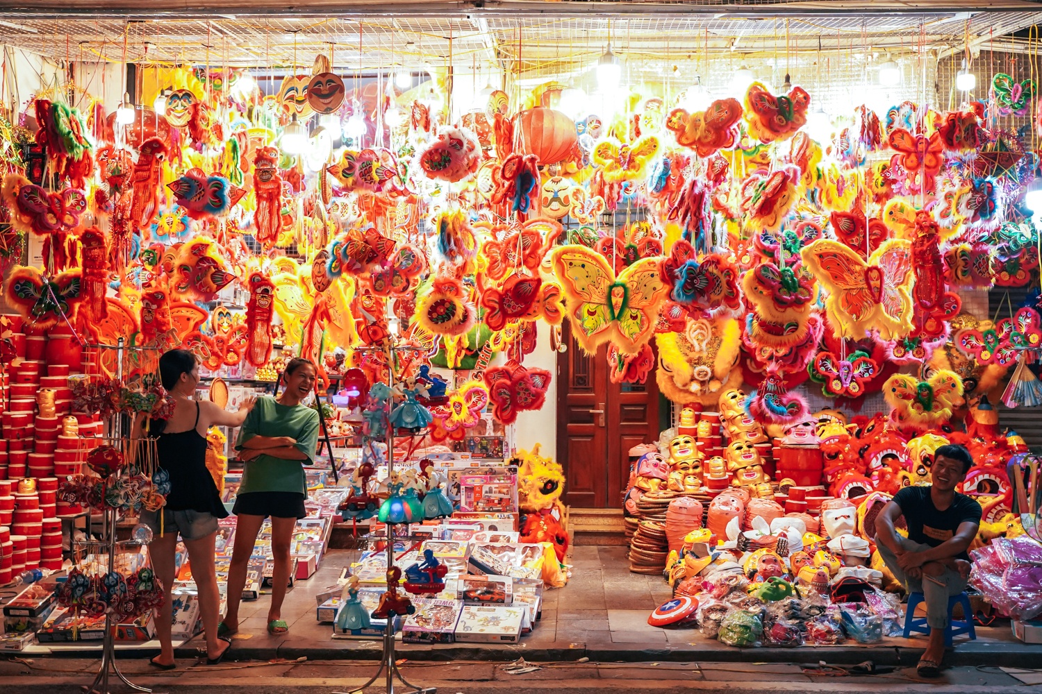 hang ma nhon nhip dip tet trung thu anh 2