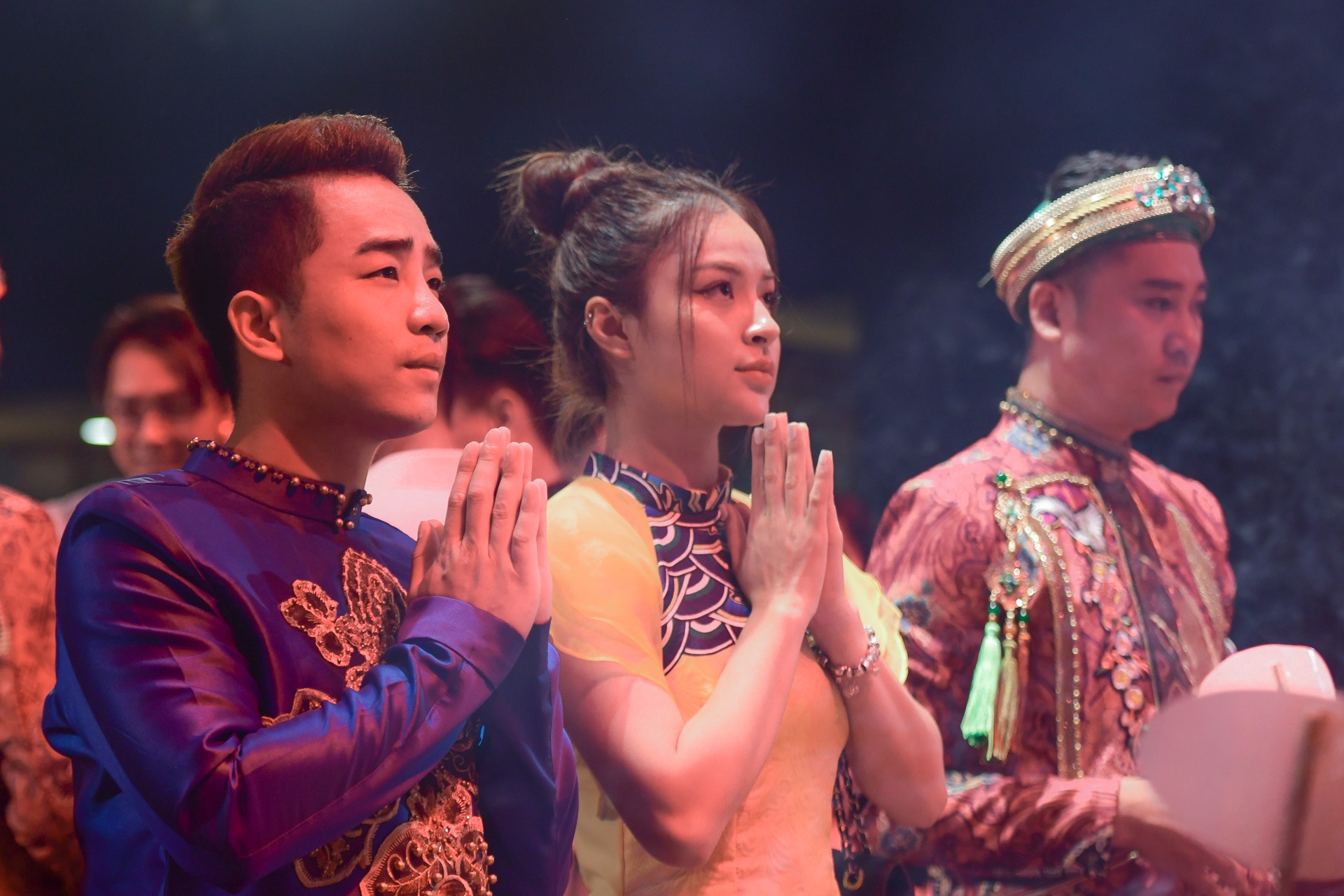 Thanh Son,  Thu Quynh dang huong ngay gio To san khau anh 5