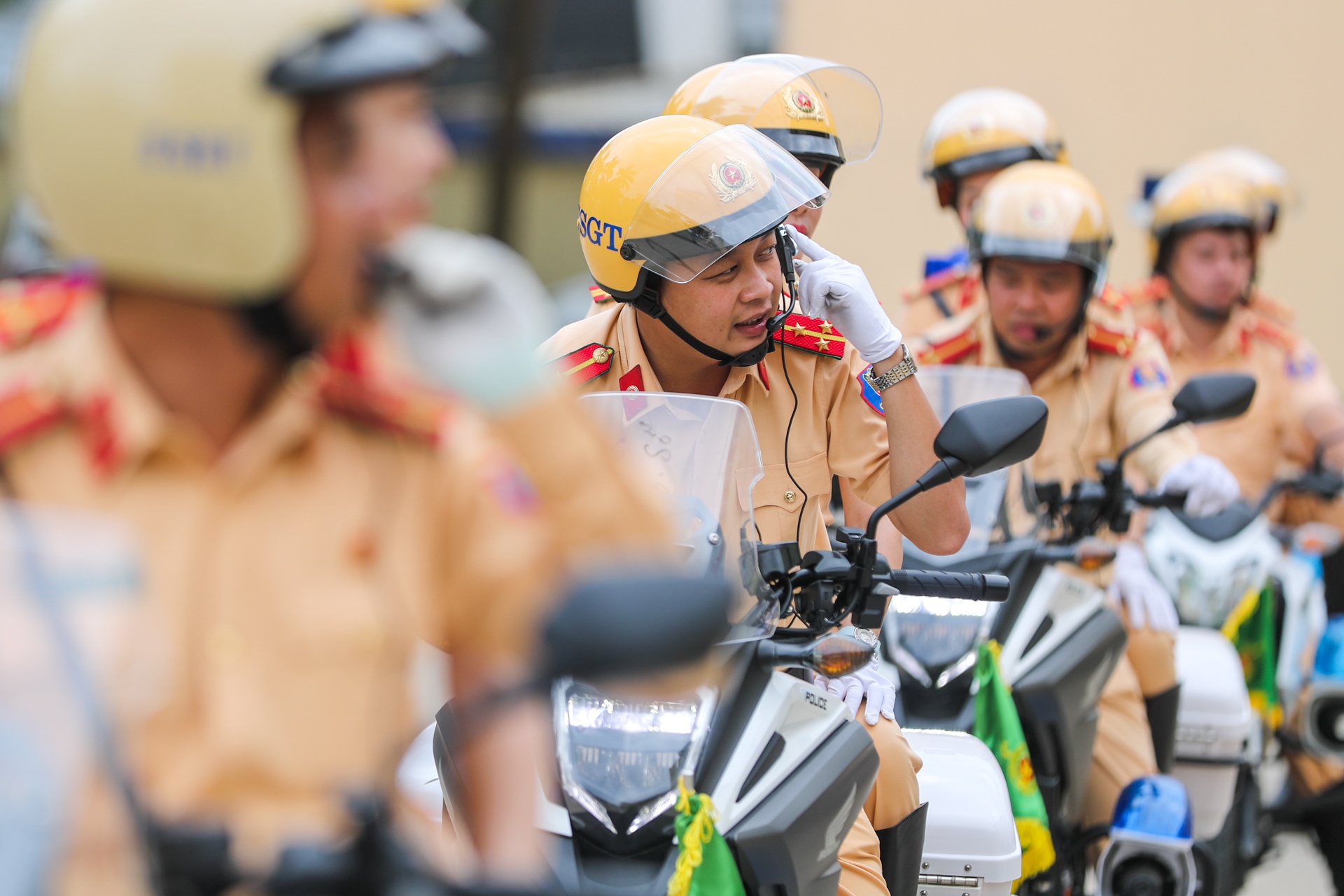 cảnh sát giao thông tập luyện bảo vệ đại hội đảng ảnh 29 canh sat giao thong tap luyen bao ve dai hoi dang anh 29