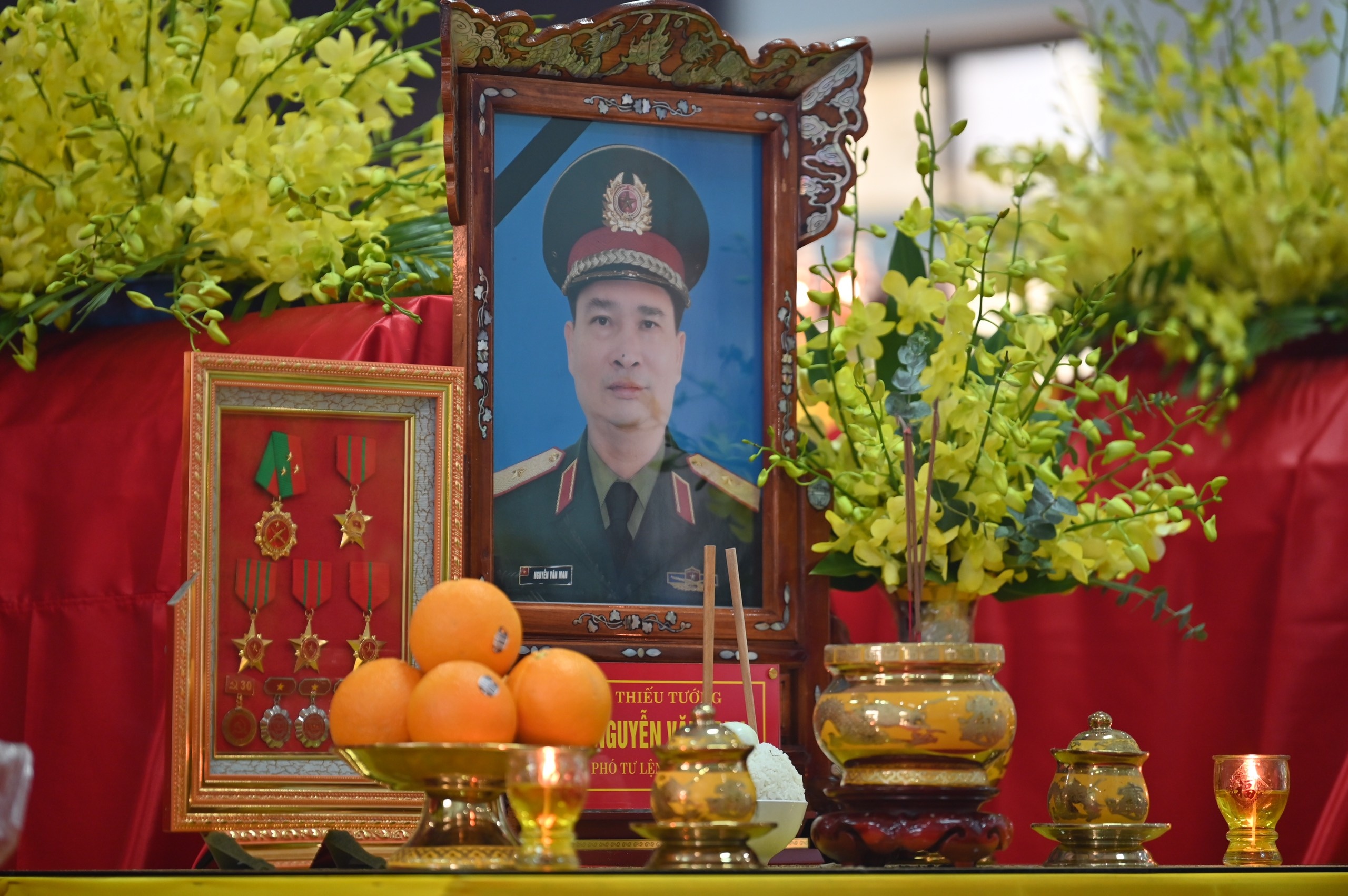 le vieng can bo,  chien si hy sinh o Rao Trang anh 2