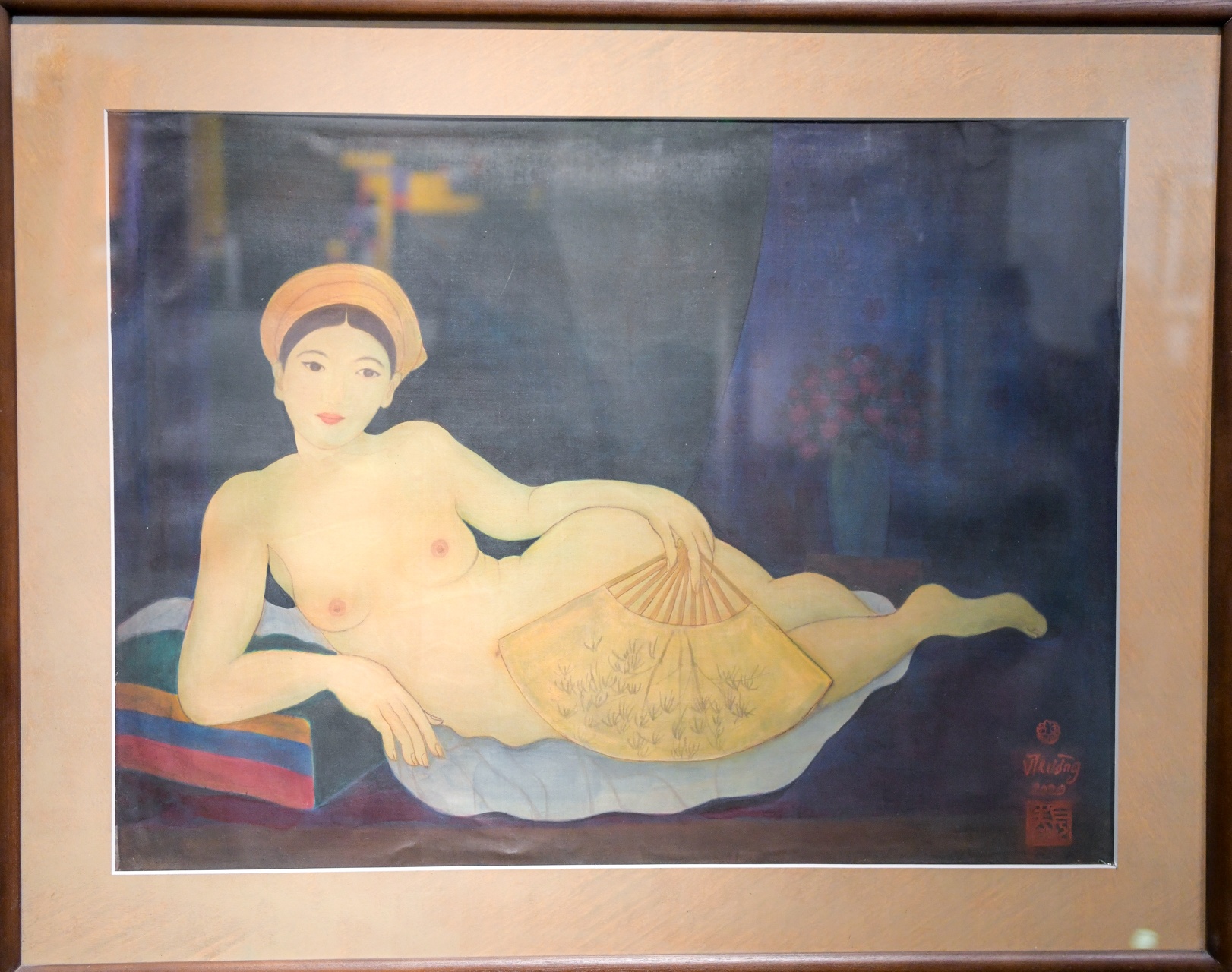 tranh khoa than ve phu nu Viet Nam anh 7