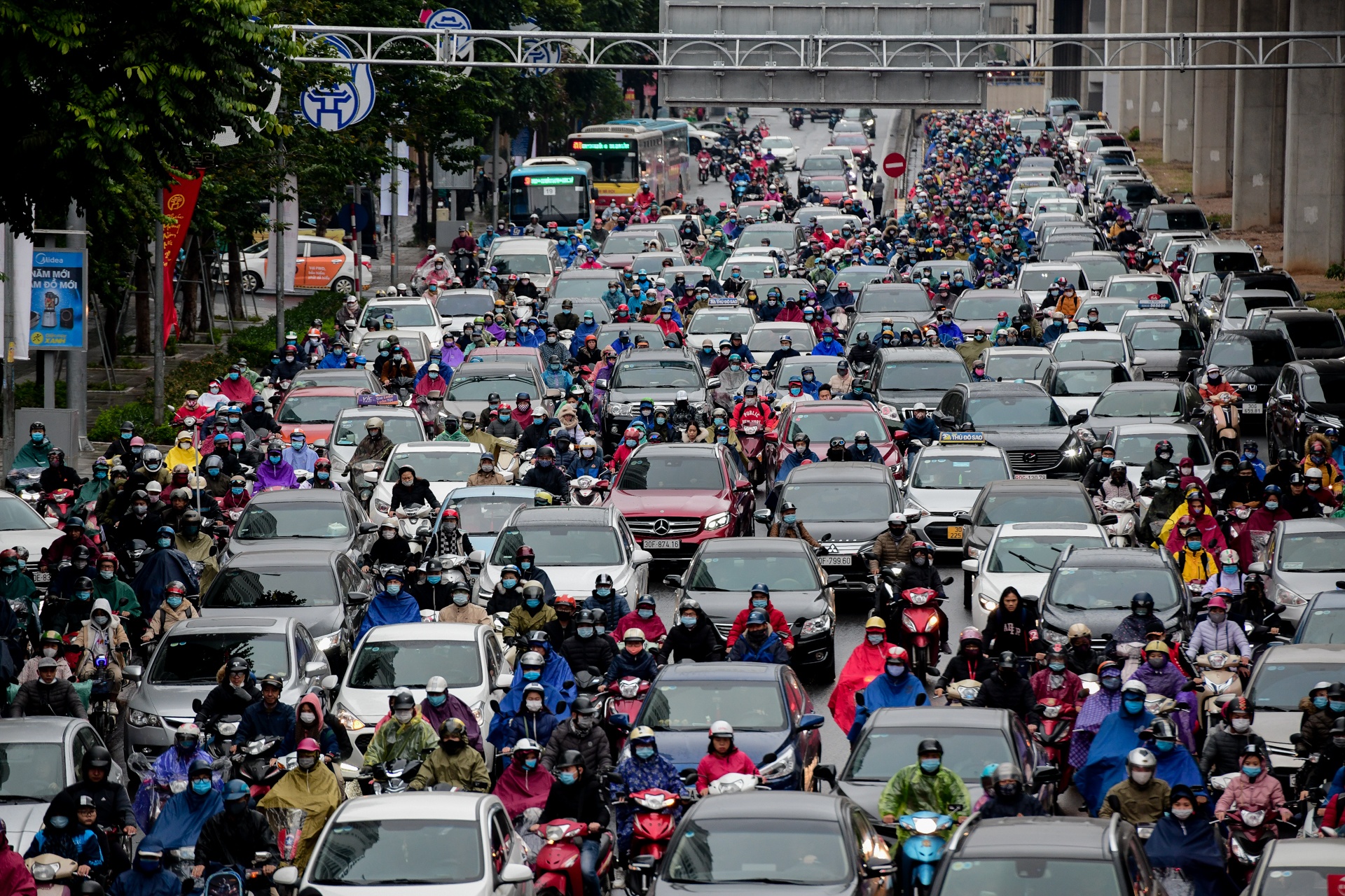 Ha Noi ret dam anh 1