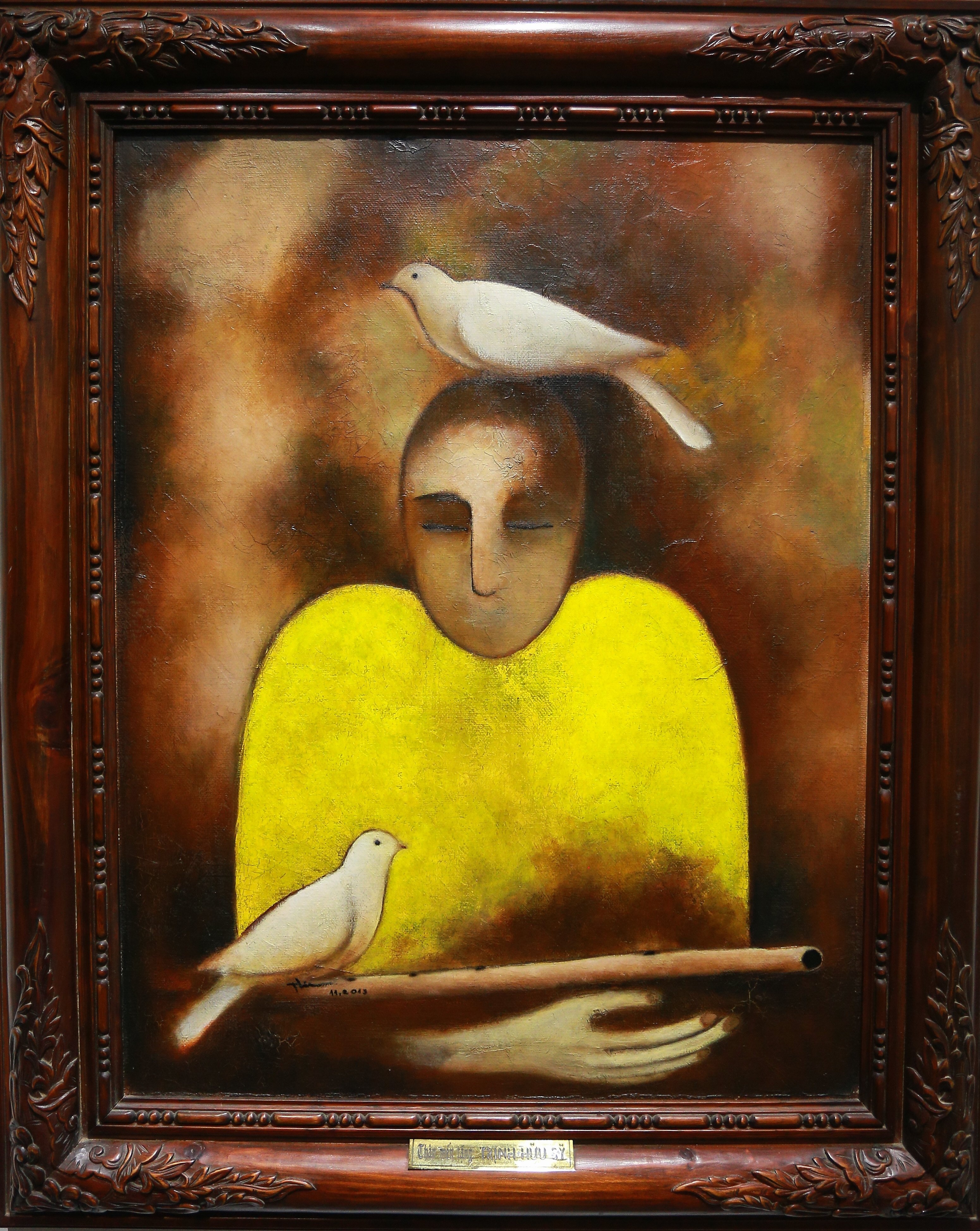 trien lam dau tien cua Nguyen Quang Thieu anh 5