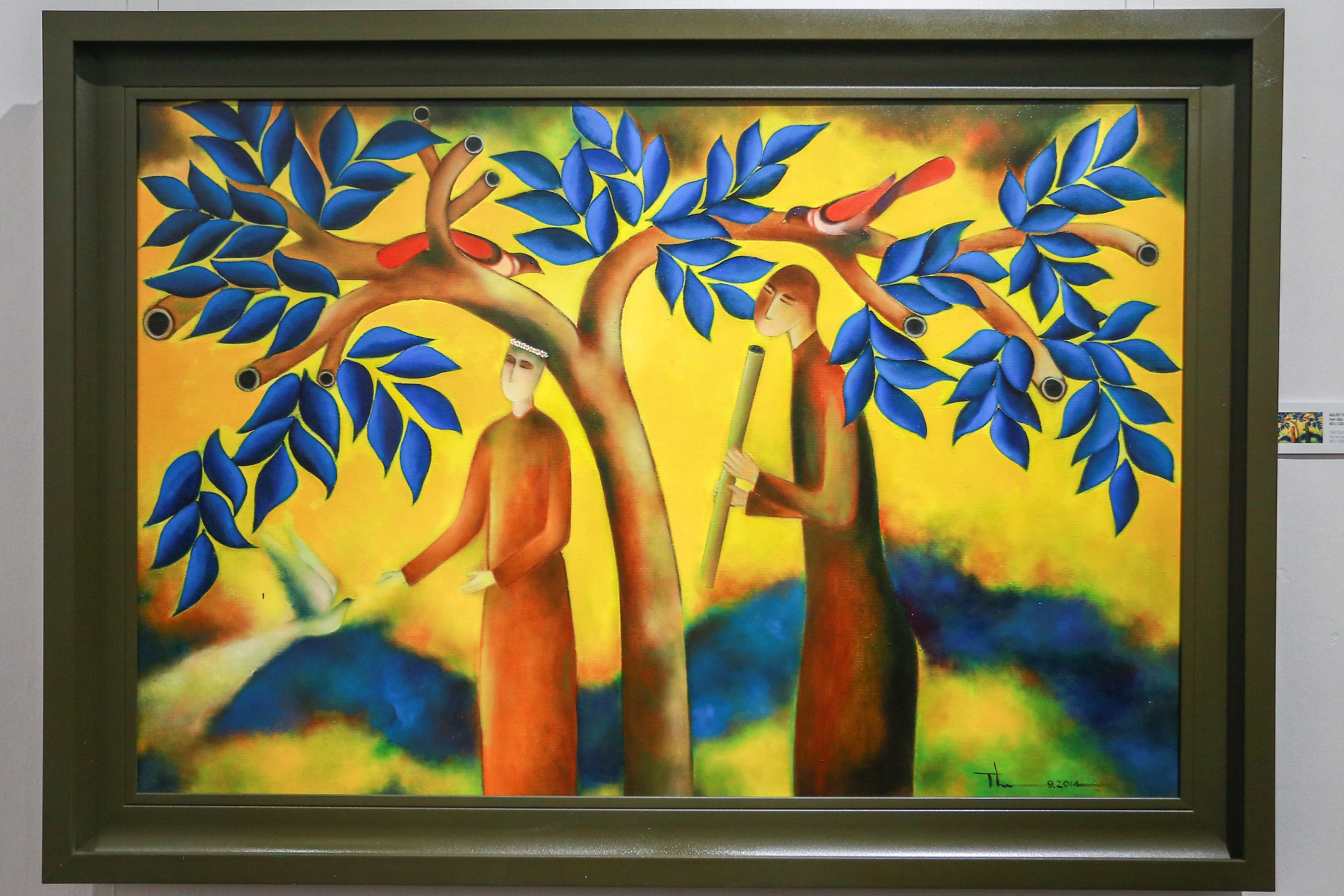 trien lam dau tien cua Nguyen Quang Thieu anh 4