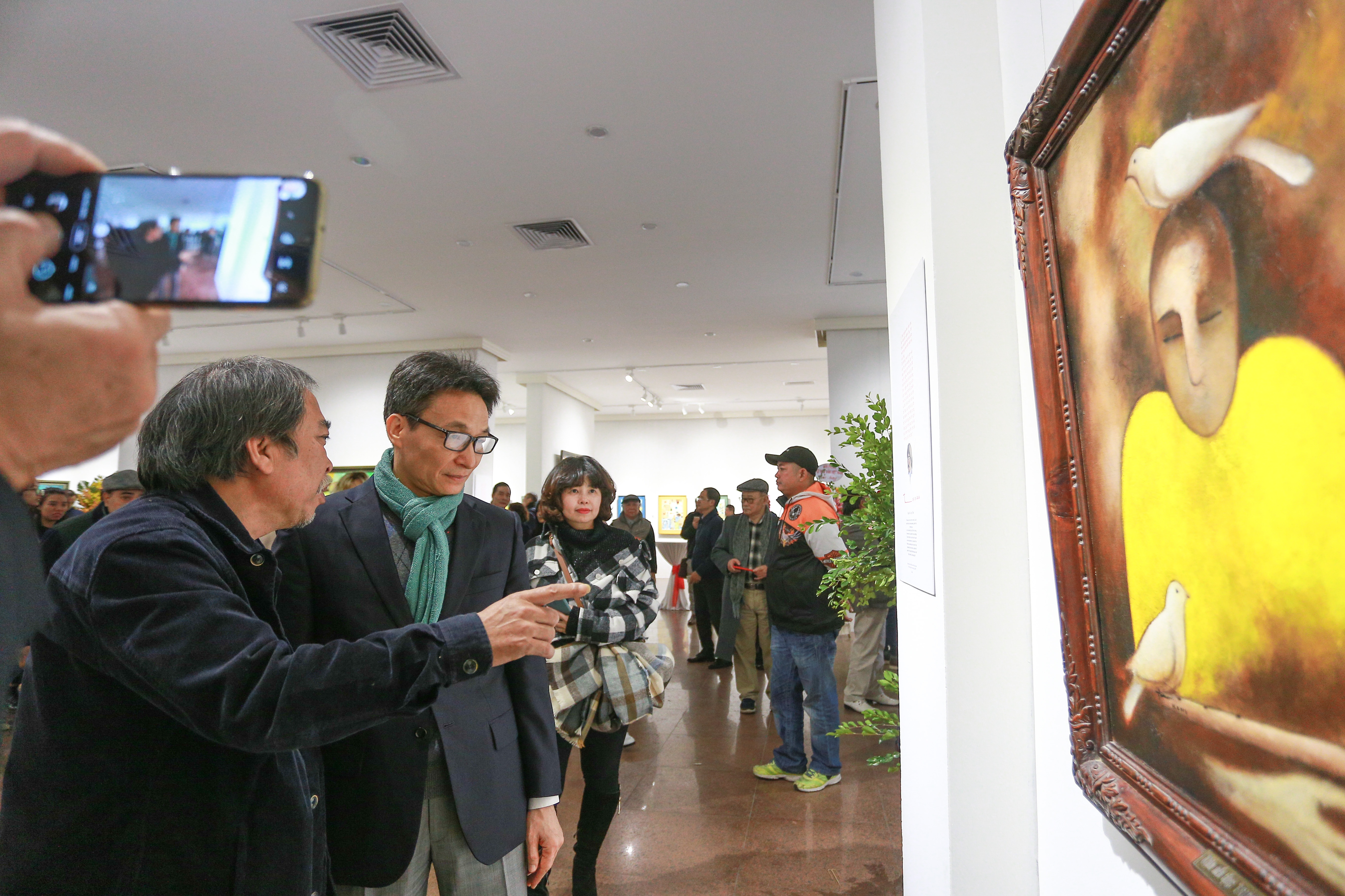 trien lam dau tien cua Nguyen Quang Thieu anh 2