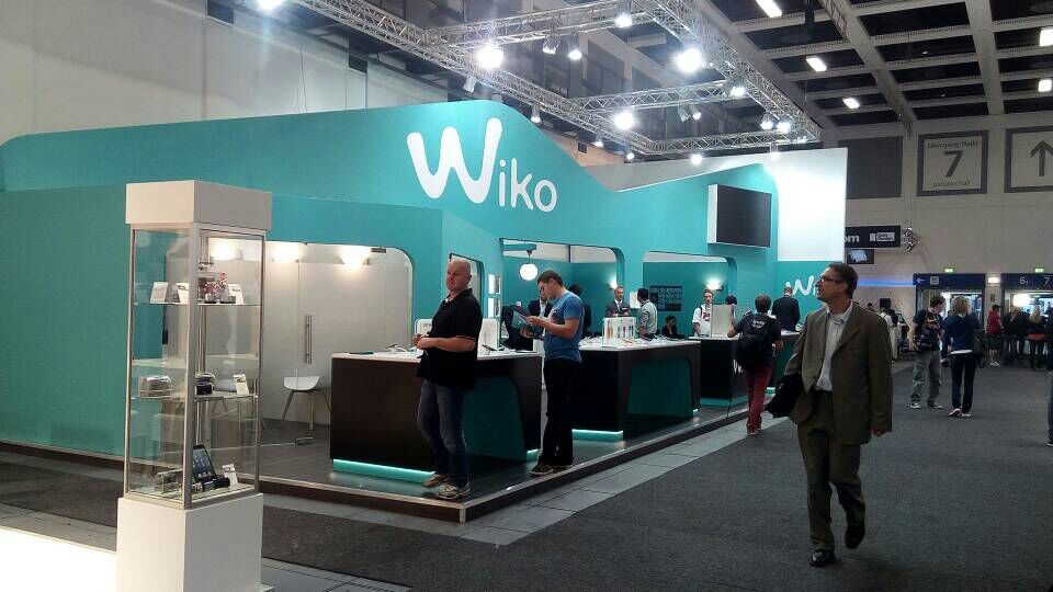 Gian hàng trưng bày của Wiko tại IFA Berlin 2014.