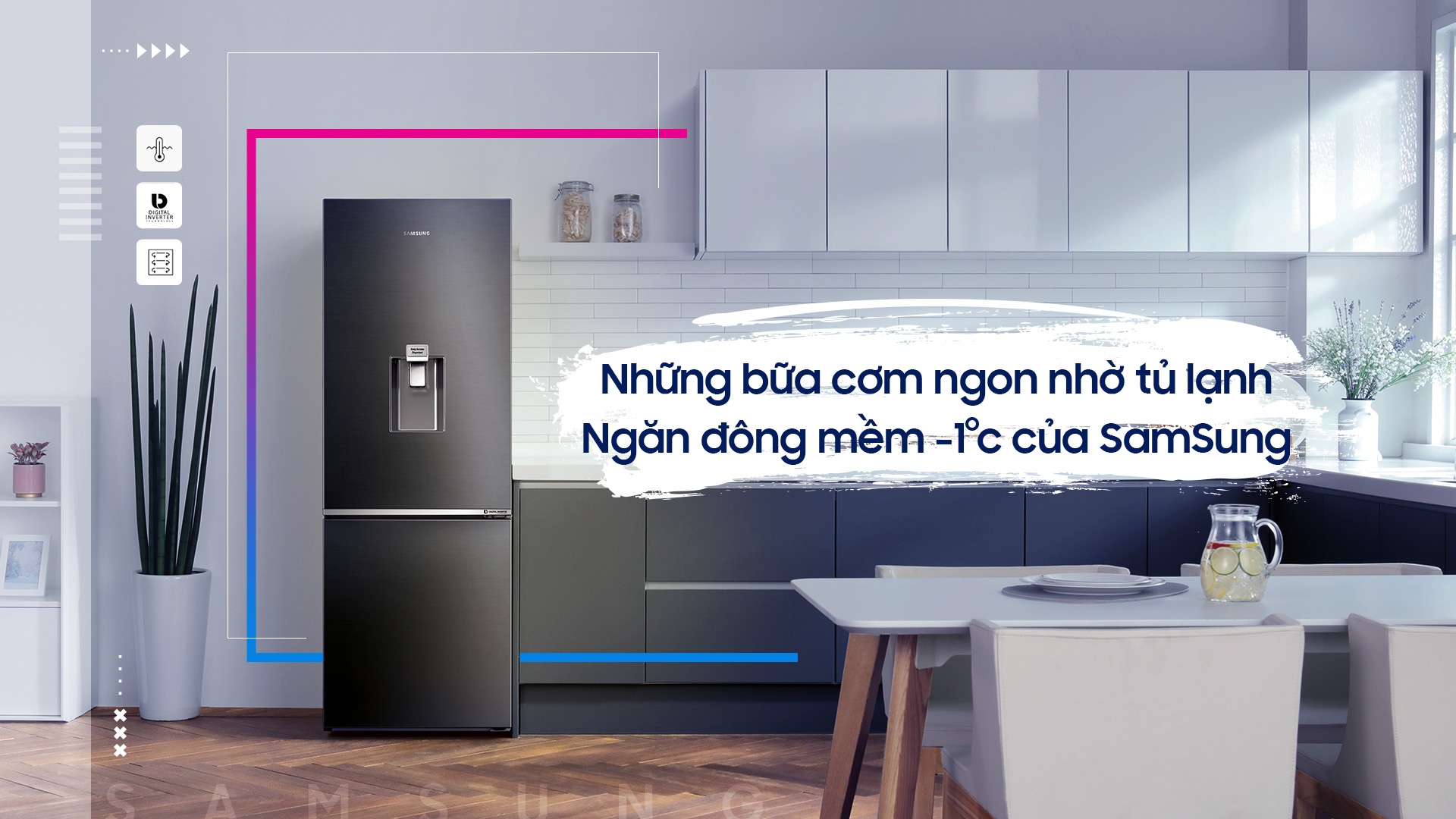 Nhung bua com ngon nho tu lanh ngan dong mem -1 do C cua Samsung hinh anh