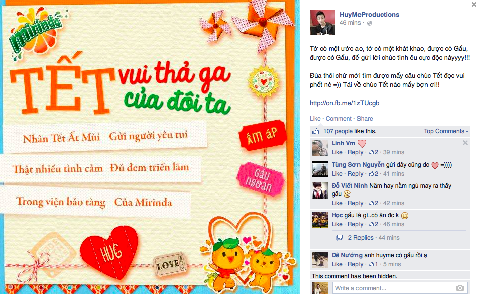 Bộ sưu tập thiệp Tết sống động với những lời chúc Tết vui nhộn, ngộ nghĩnh được cộng đồng mạng nhiệt tình hưởng ứng.