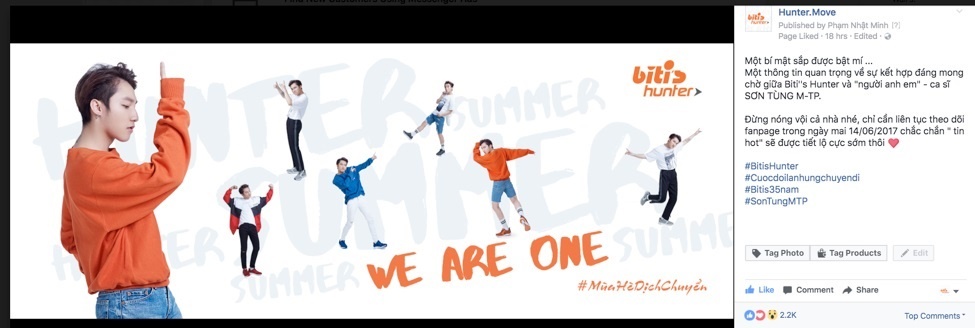 Son Tung M-TP tro thanh dai su Biti's Hunter anh 1