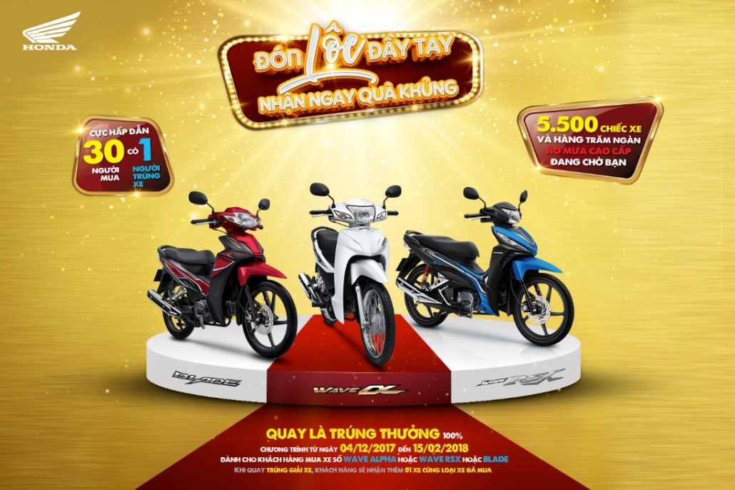 'Don loc day tay' cung Honda, hon 300 nguoi may man rinh xe ve nha hinh anh
