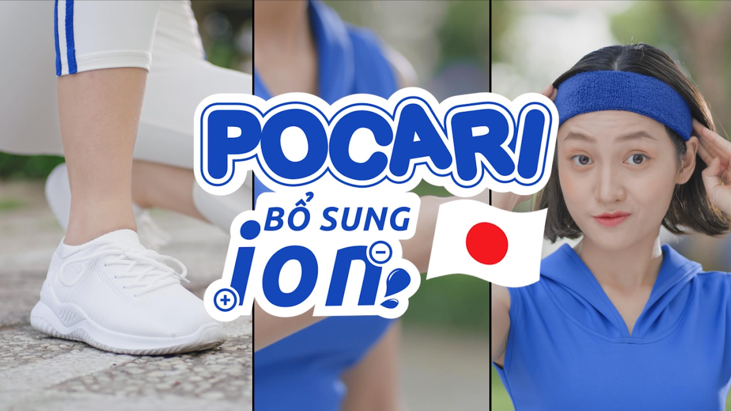 Video - Thuc uong xanh tot cho suc khoe Pocari hinh anh