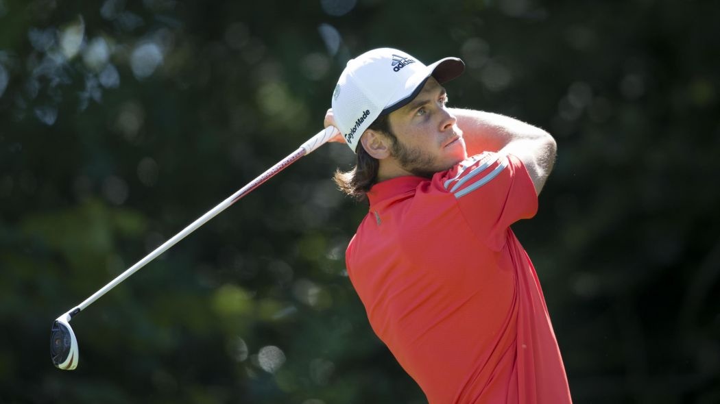 Gareth Bale the hien ky nang choi golf hinh anh