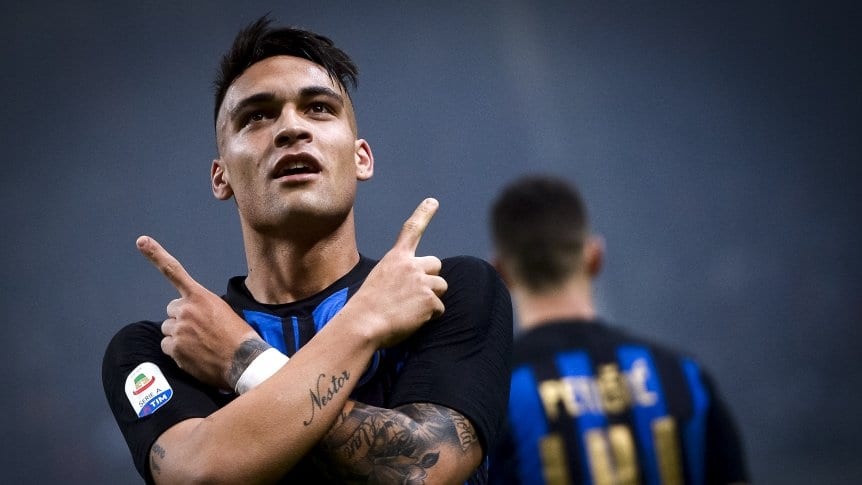 Man City tham gia cuoc dua gianh chu ky cua Lautaro Martinez anh 1
