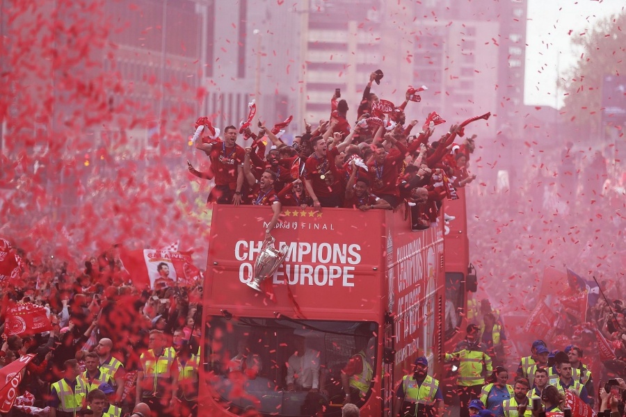 Canh sat Anh chuan bi phuong an khi Liverpool vo dich Premier League hinh anh