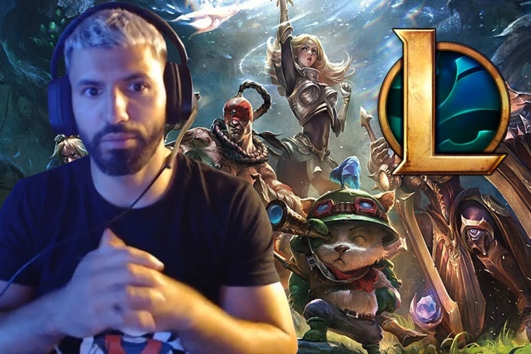 Aguero lung tung trong lan dau choi LMHT hinh anh