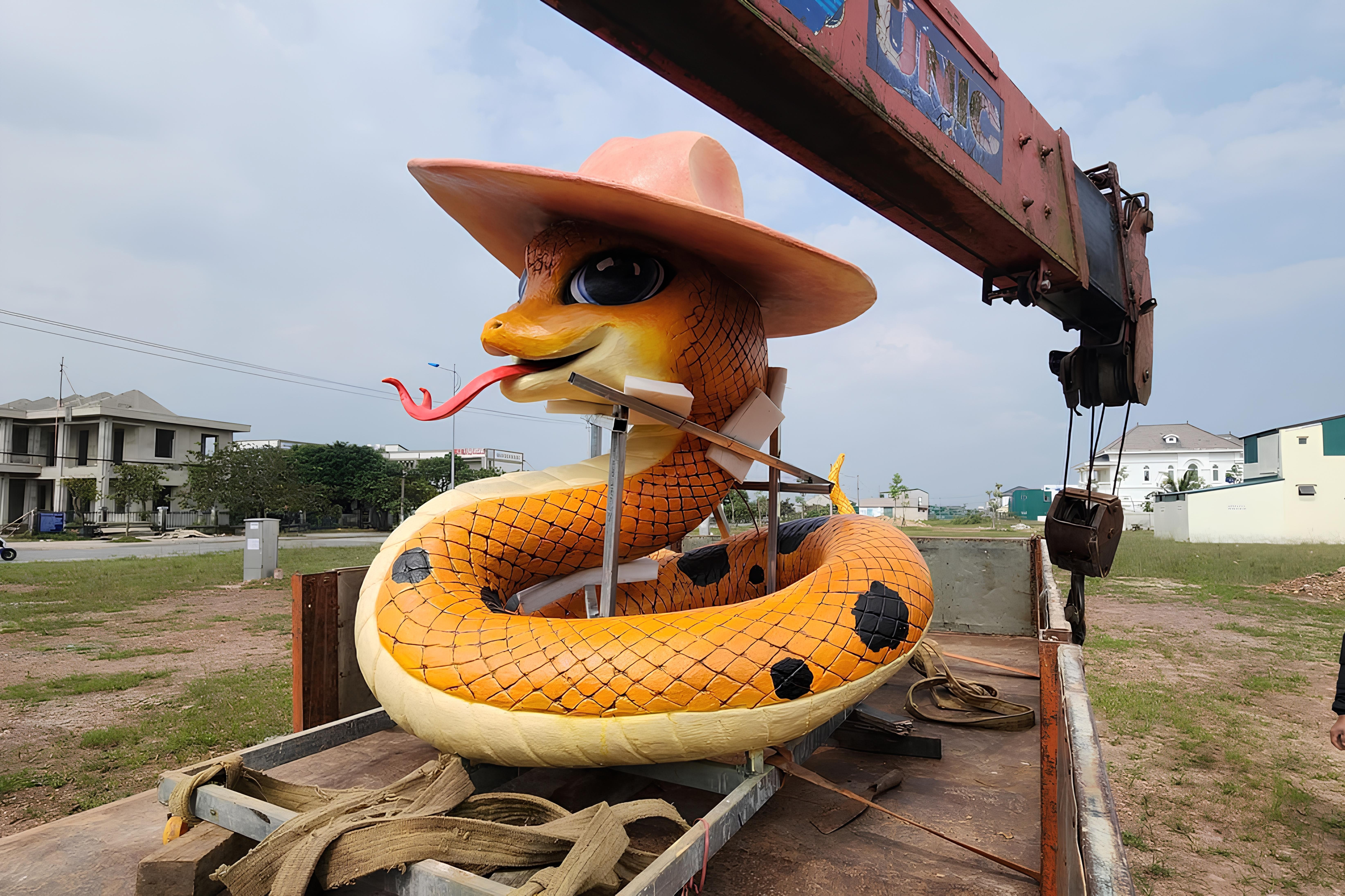 Linh vat ran cua nghe nhan Quang Tri lai 'gay sot' hinh anh