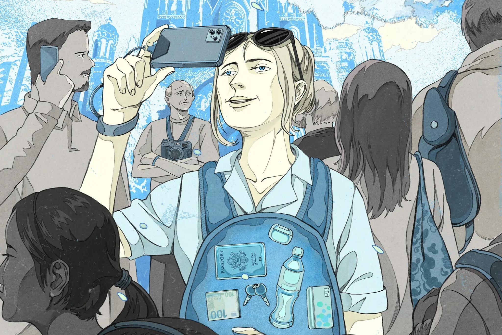 Dung de mat vui khi du lich Tet hinh anh