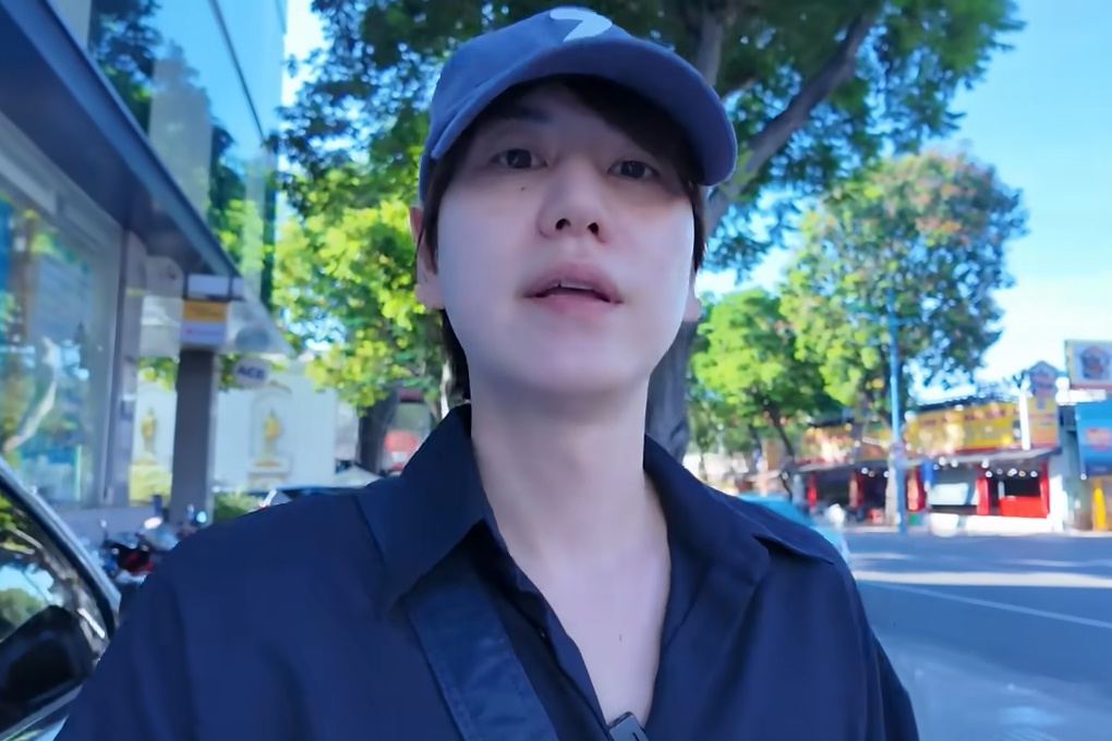 Kyuhyun (Super Junior) du lich Vung Tau hinh anh