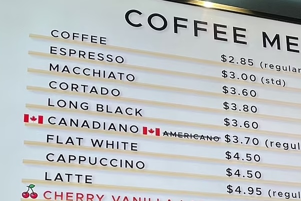 Canada doi ten ca phe Americano thanh 'Canadiano' hinh anh