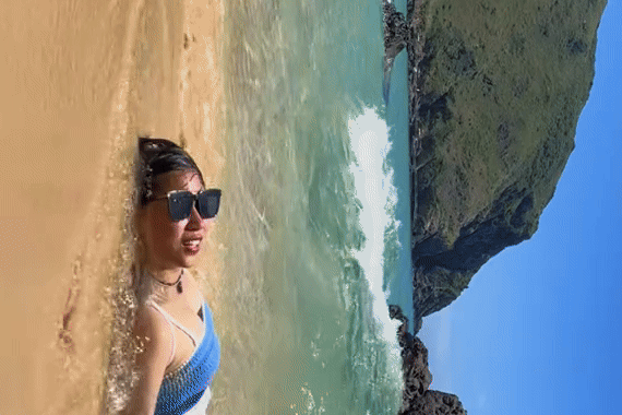 Nội soi tai vì 'đu trend' nằm trên bãi biển ở Bình Định