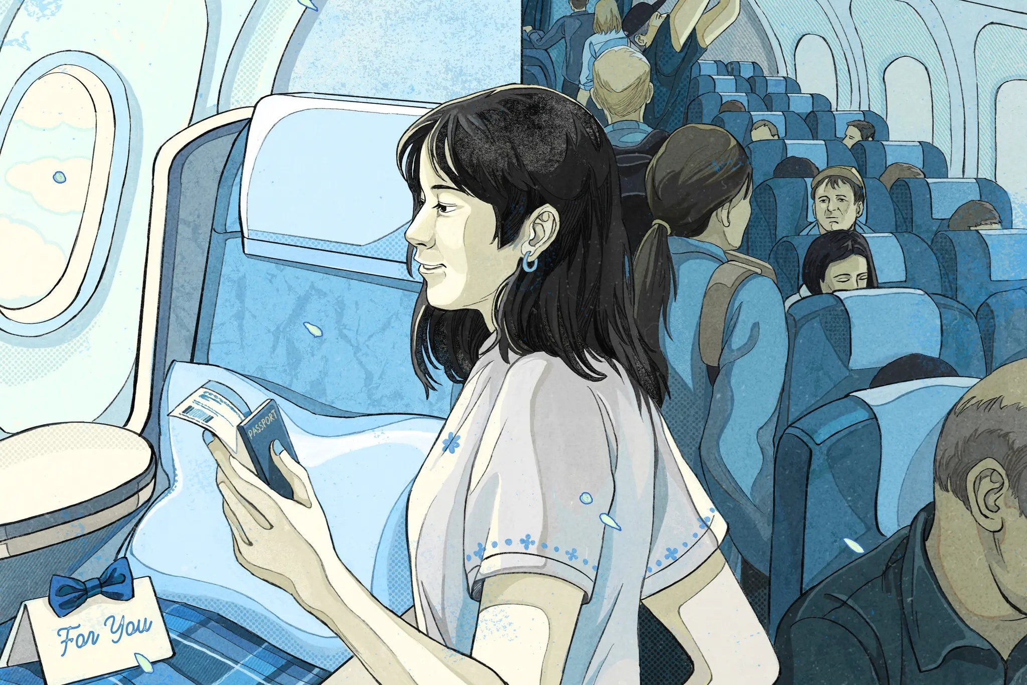 Hiem hoa tu viec tu y doi cho tren may bay hinh anh