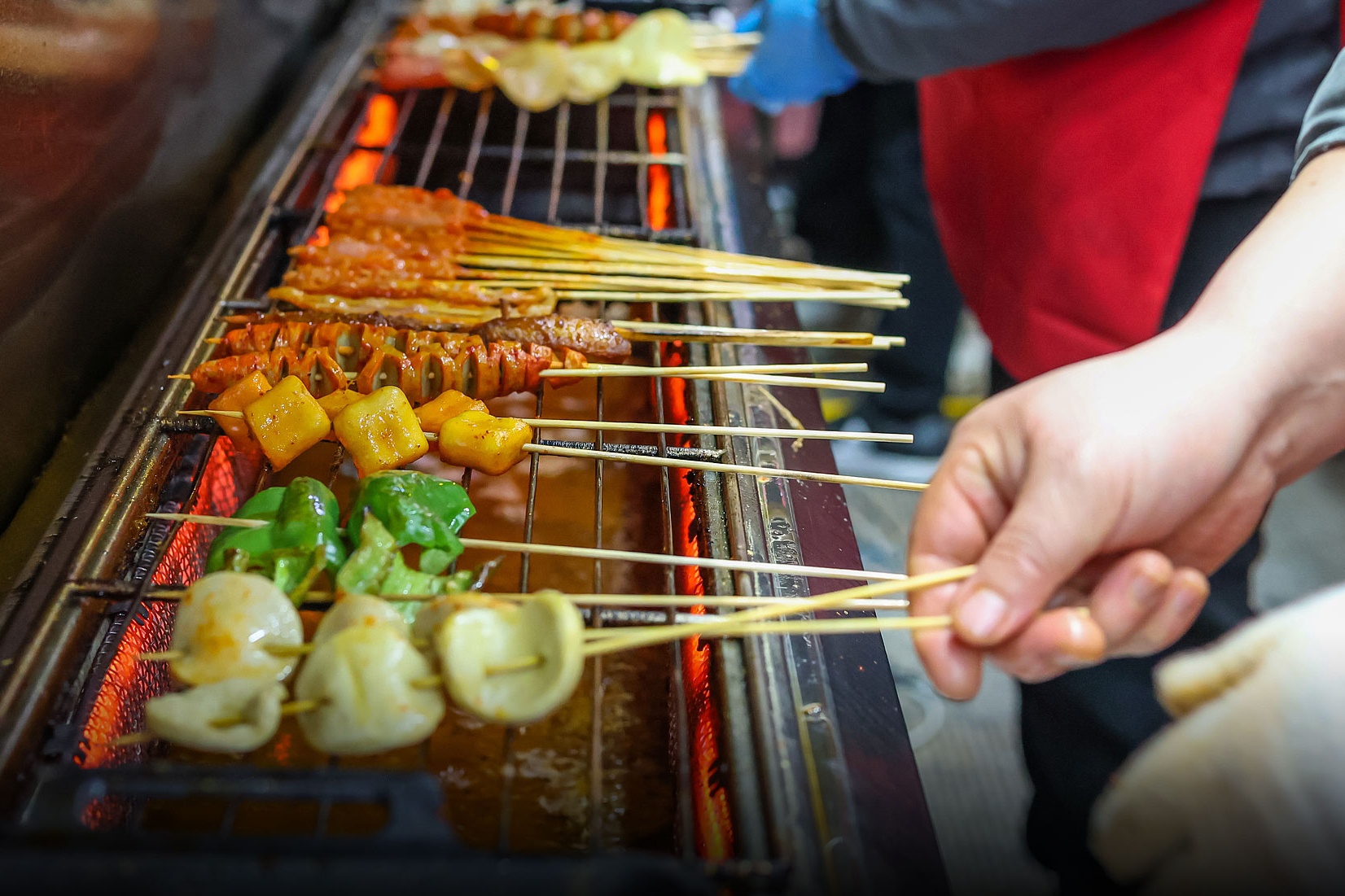 Trung Quoc mo cao dang chuyen nganh nuong thit hinh anh