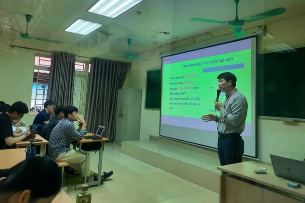 Giao su co the duoc tam dung giang day mot nam de nghien cuu hinh anh