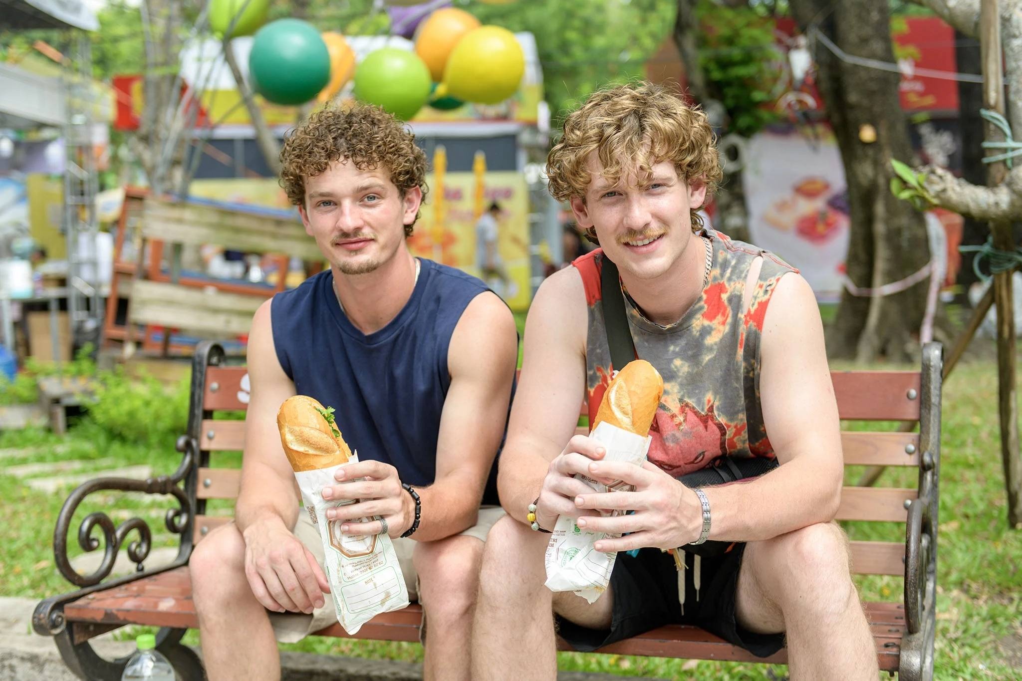 Huynh Hoa, Pew Pew kin khach tai Le hoi Banh mi o TP.HCM hinh anh