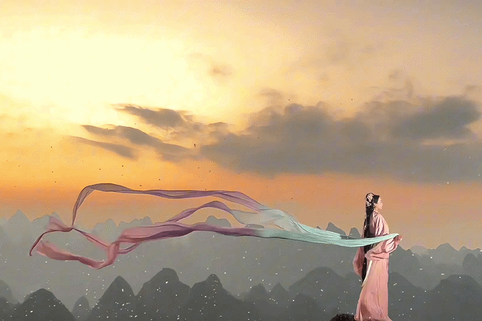 Ly giai trao luu chup anh 'than tien ty ty' tren dinh nui Trung Quoc hinh anh