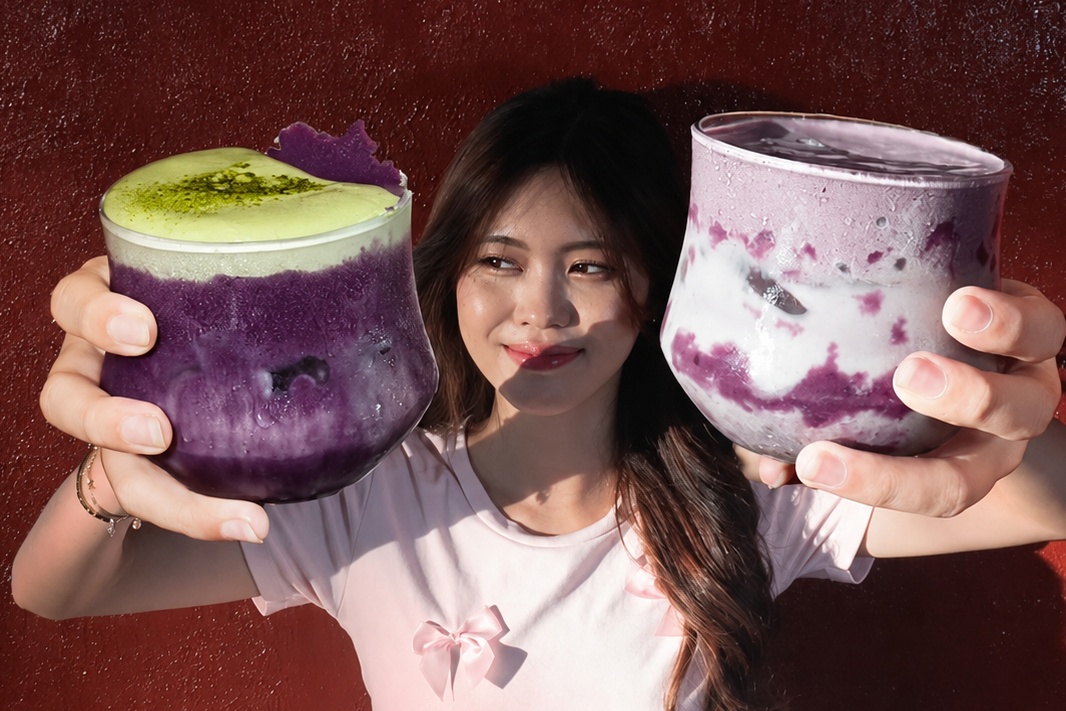 Nghich ly nguyen lieu 'soan ngoi matcha' hinh anh