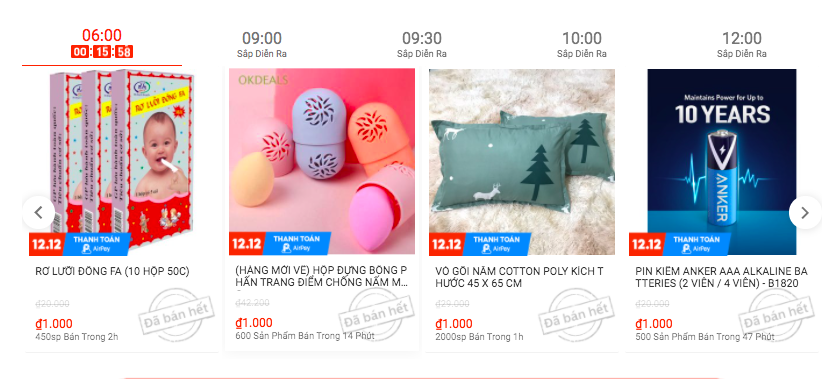 Nhieu san pham 'chay' hang ngay 12/12 anh 1