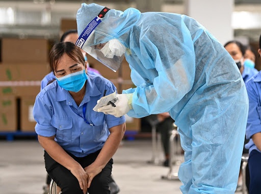 Kinh nghiem chong dich tai cac khu cong nghiep o Bac Giang cho TP.HCM hinh anh