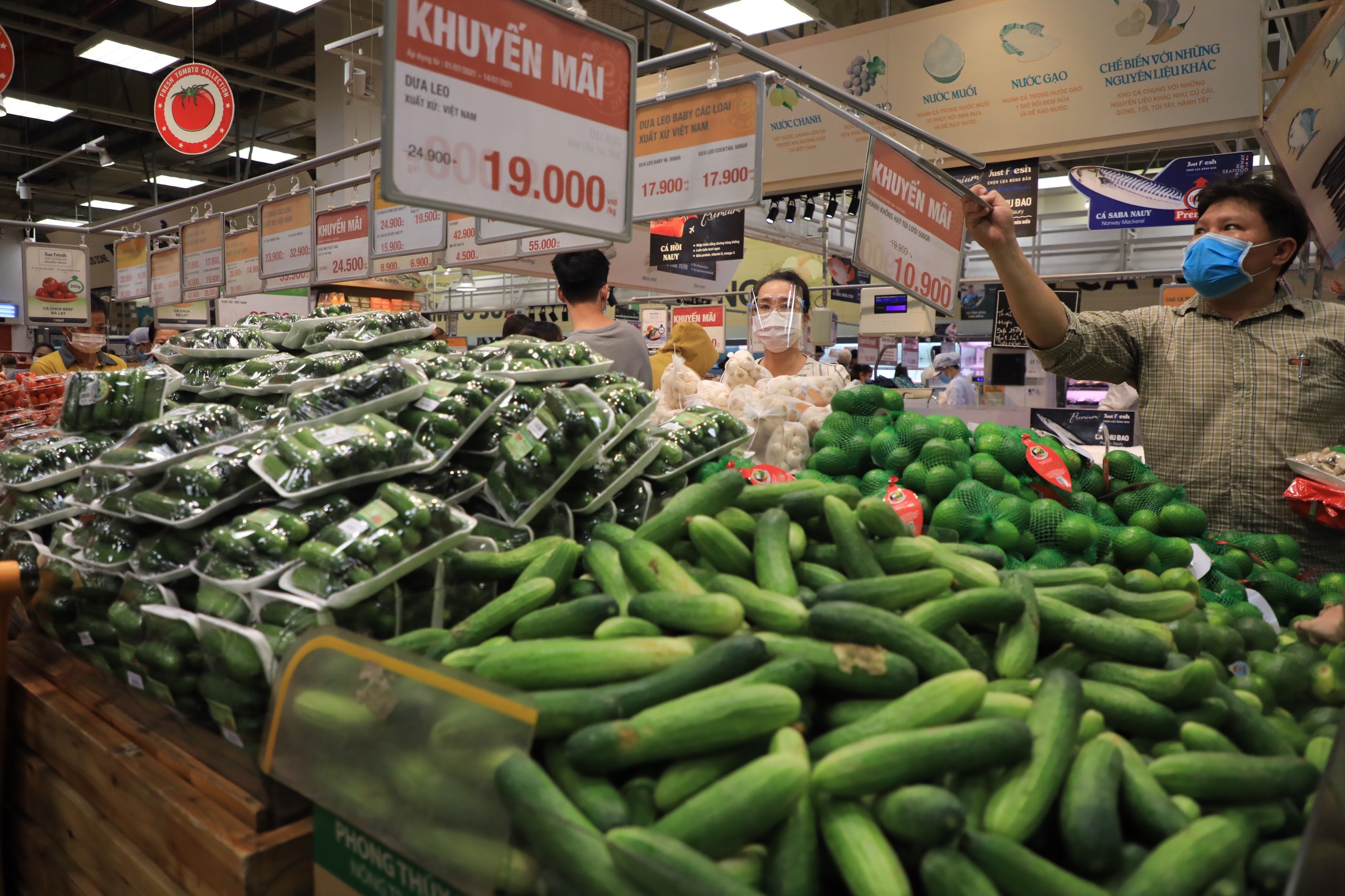 Sieu thi thua khach, van gioi han mua sam trong 10 phut hinh anh