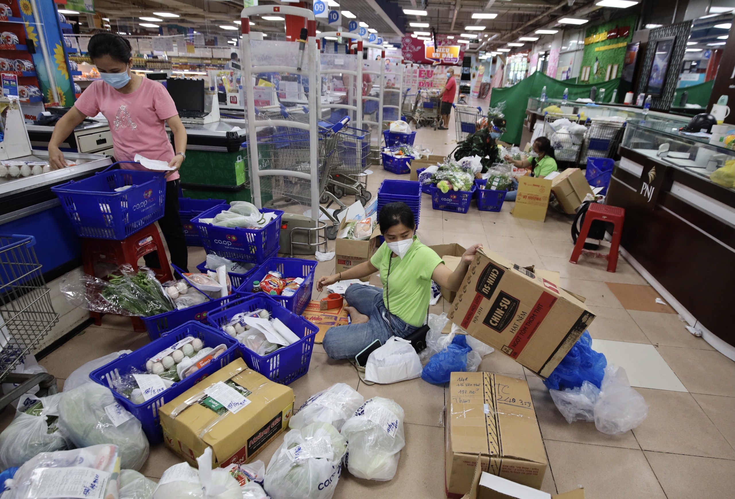 cho huong dan di cho vung xanh anh 2