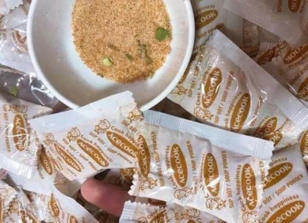 Canh bao nguoi tieu dung mua le goi sup mi an lien Hao Hao hinh anh