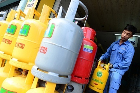 Gia gas giam hon 50.000 dong/binh 45 kg tu dau nam hinh anh