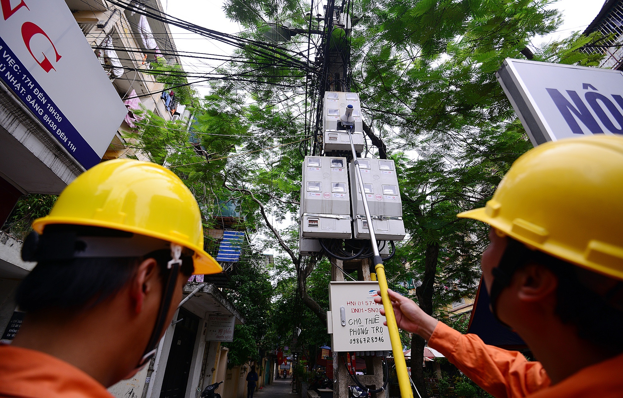 EVN Ha Noi bac tin cat dien luan phien hinh anh