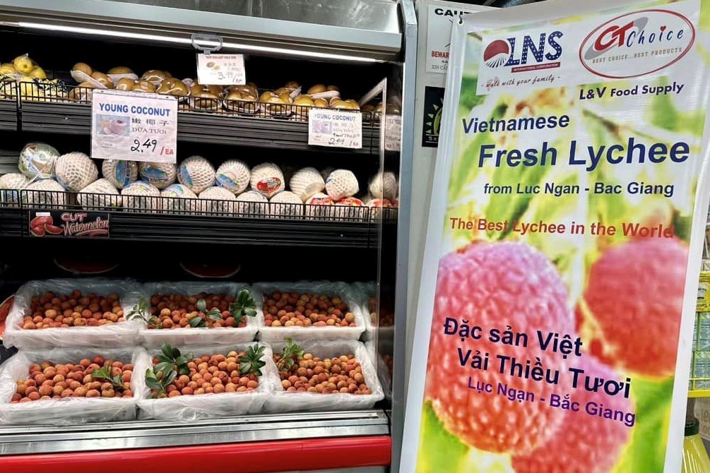 Vai thieu Bac Giang sang My gia hon 750.000 dong/kg hinh anh