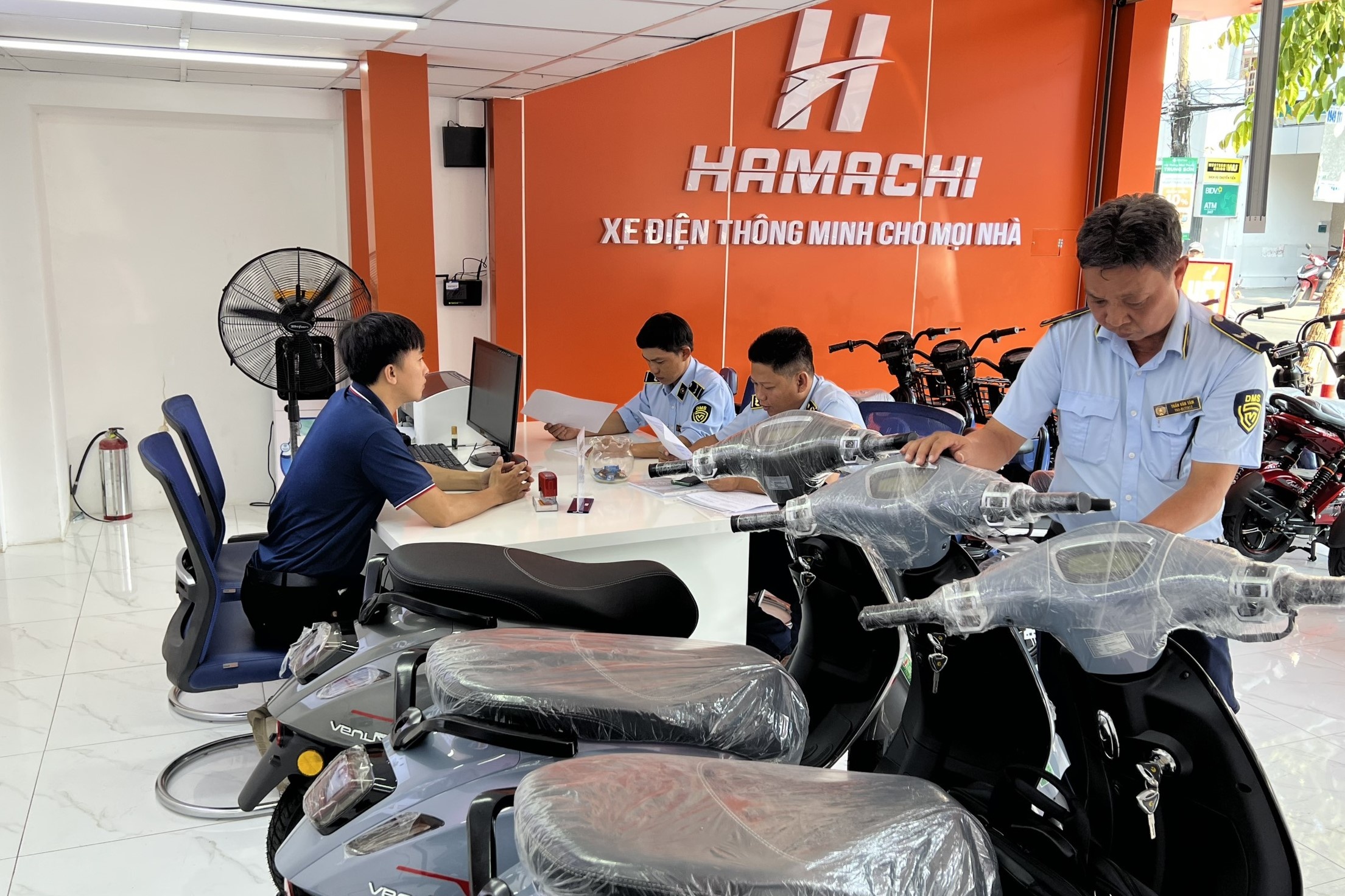 xe dien dong cua anh 1